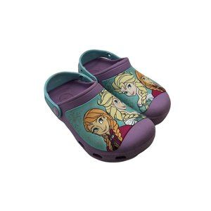 Crocs Disney Frozen Anna & Elsa Kids size junior 1 / J1